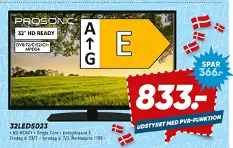 Bilka PROSONIC 32LED5023 tilbud