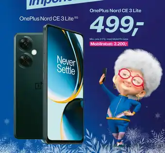 Bilka OnePlus Nord CE 3 Lite tilbud