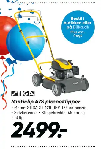 Bilka Multiclip 47S plæneklipper tilbud