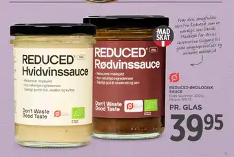 MENY REDUCED ØKOLOGISK SAUCE tilbud