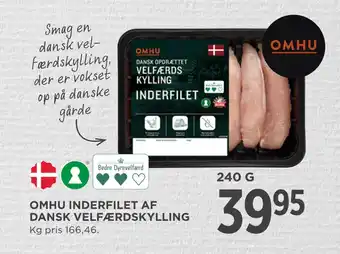 MENY OMHU INDERFILET AF DANSK VELFÆRDSKYLLING tilbud