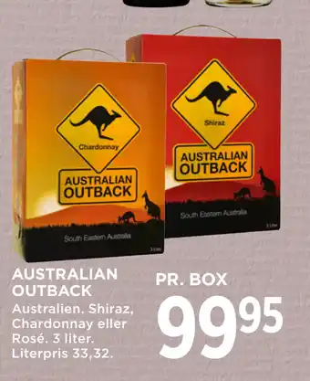 MENY AUSTRALIAN OUTBACK tilbud