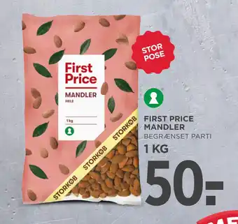 MENY FIRST PRICE MANDLER tilbud