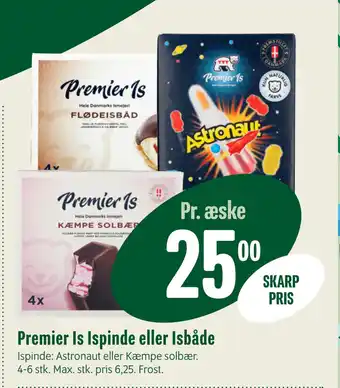 Premier Is Ispinde eller Isbåde