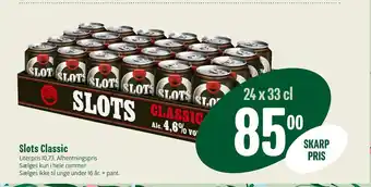 Min Købmand Slots Classic tilbud