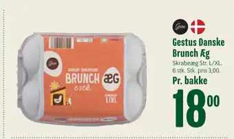 Min Købmand Gestus Danske Brunch Æg tilbud