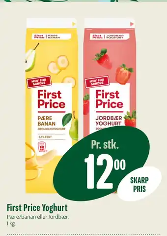 Min Købmand First Price Yoghurt tilbud
