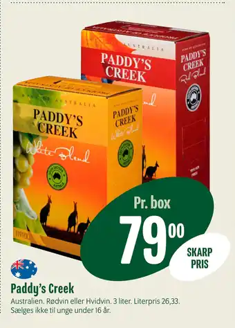 Paddy’s Creek