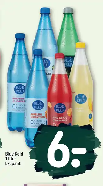 REMA 1000 Blue Keld 1 liter Ex. pant tilbud