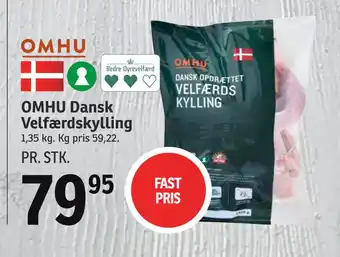 SPAR OMHU Dansk Velfærdskylling tilbud