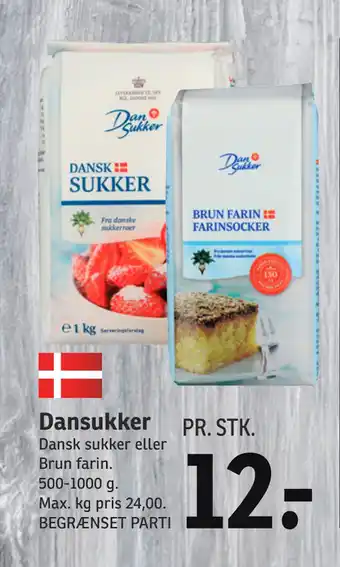 SPAR Dansukker tilbud