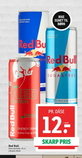SPAR Red Bull tilbud