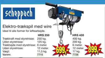 Harald Nyborg Elektro-trækspil med wire tilbud