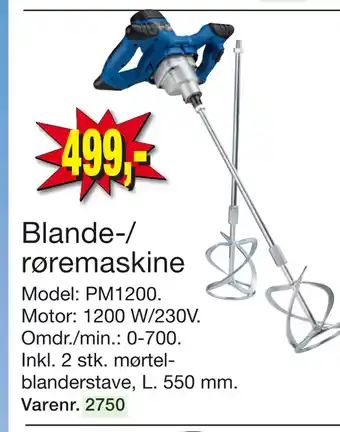 Harald Nyborg Blande-/ røremaskine tilbud