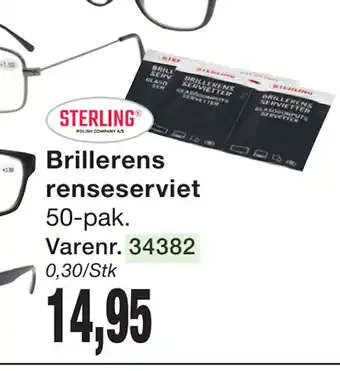 Harald Nyborg Brillerens renseserviet tilbud
