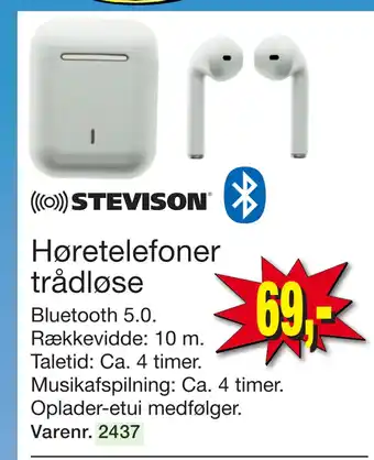 Harald Nyborg Høretelefoner trådløse tilbud