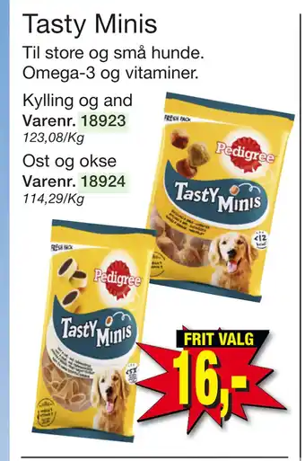 Harald Nyborg Tasty Minis tilbud