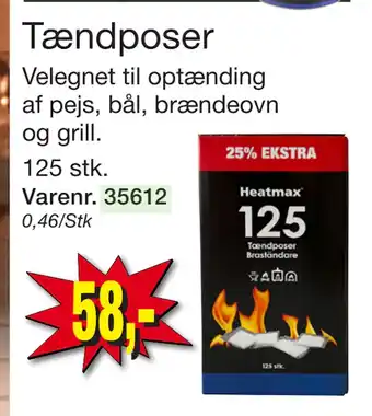 Harald Nyborg Tændposer tilbud