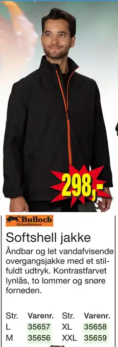 Harald Nyborg Softshell jakke tilbud