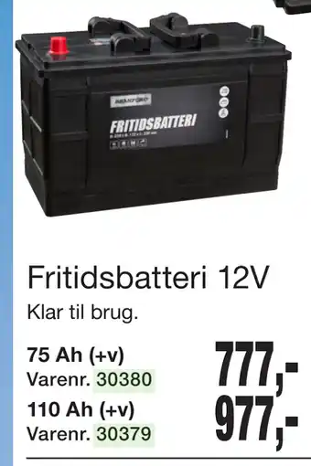 Harald Nyborg Fritidsbatteri 12V tilbud