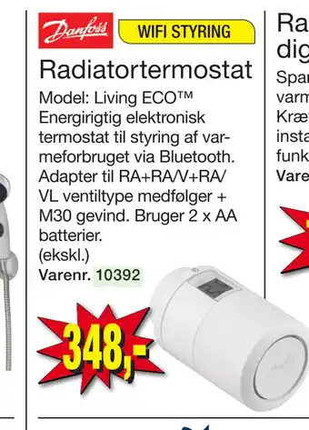 Harald Nyborg Radiatortermostat tilbud