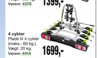 Harald Nyborg Cykelholder tilbud