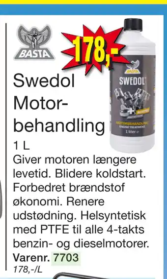 Harald Nyborg Swedol Motorbehandling tilbud