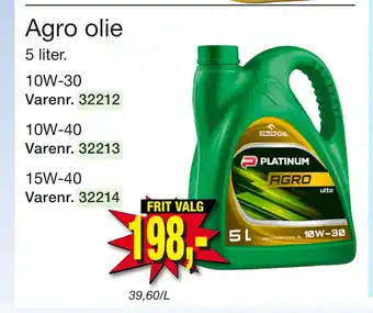 Harald Nyborg Agro olie tilbud