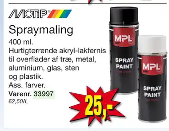 Harald Nyborg Spraymaling tilbud