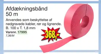 Harald Nyborg Afdækningsbånd 50 m tilbud