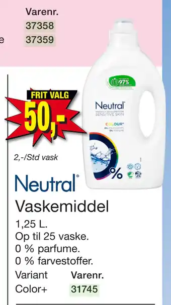 Harald Nyborg Vaskemiddel tilbud