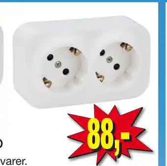 Harald Nyborg Stikkontakt schuko tilbud