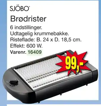 Harald Nyborg Brødrister tilbud