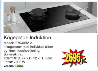 Harald Nyborg Kogeplade Induktion tilbud