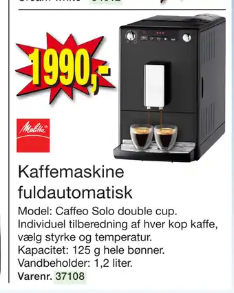 Harald Nyborg Kaffemaskine fuldautomatisk tilbud