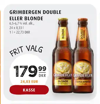 Scandinavian Park GRIMBERGEN DOUBLE ELLER BLONDE tilbud