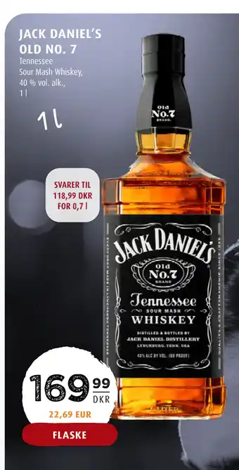 Scandinavian Park JACK DANIEL’S OLD NO. 7 tilbud