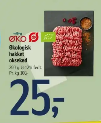 Føtex Økologisk hakket oksekød tilbud