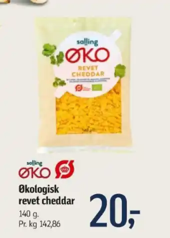 Føtex Økologisk revet cheddar tilbud
