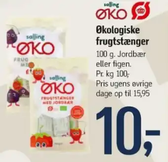 Føtex Øko Økologiske frugtstænger tilbud