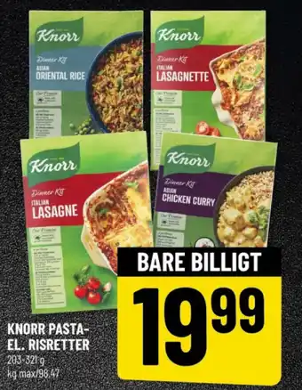 Løvbjerg KNORR PASTA-EL. RISRETTER tilbud