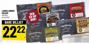 Løvbjerg LANGELÆNDER PØLSER tilbud