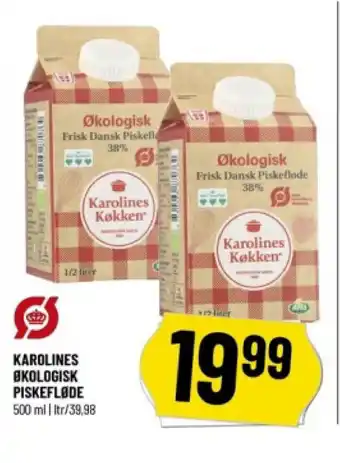 Løvbjerg KAROLINES ØKOLOGISK PISKEFLØDE tilbud