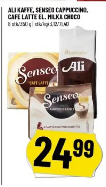 Løvbjerg ALI KAFFE, SENSEO CAPPUCCINO, CAFE LATTE EL. MILKA CHOCO tilbud