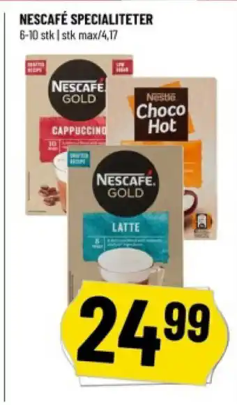 Løvbjerg NESCAFÉ SPECIALITETER tilbud