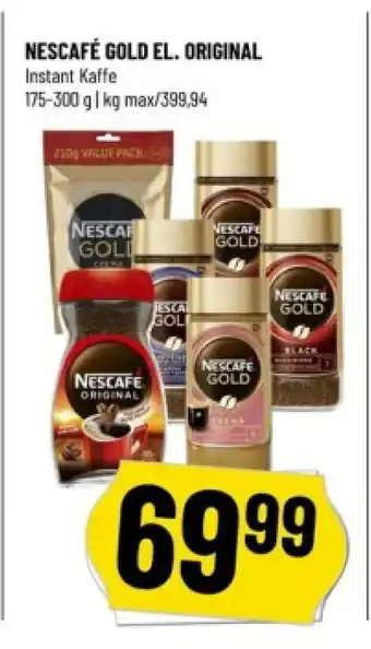 Løvbjerg NESCAFÉ GOLD EL. ORIGINAL tilbud