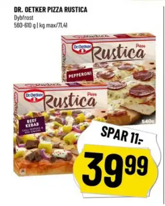 Løvbjerg DR. OETKER PIZZA RUSTICA tilbud