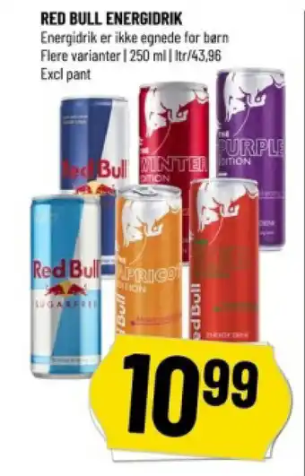 Løvbjerg RED BULL ENERGIDRIK tilbud