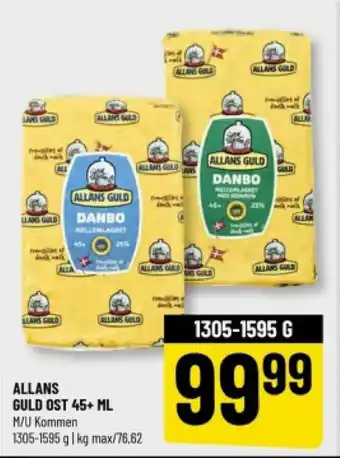 Løvbjerg ALLANS GULD OST 45+ ML tilbud