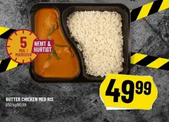 Løvbjerg BUTTER CHICKEN MED RIS tilbud